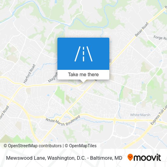 Mapa de Mewswood Lane