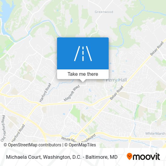 Michaela Court map