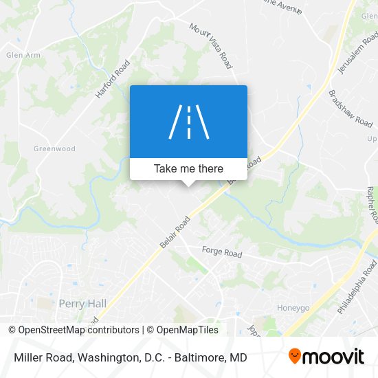 Mapa de Miller Road