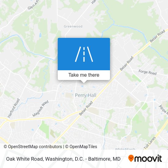 Oak White Road map