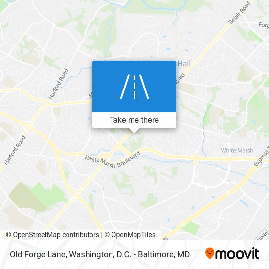 Old Forge Lane map