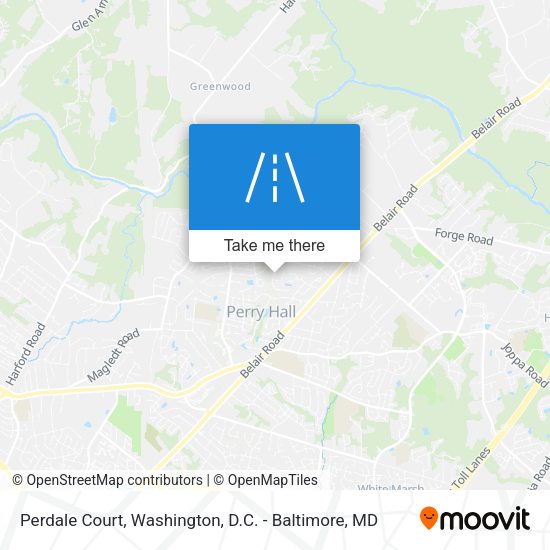Perdale Court map