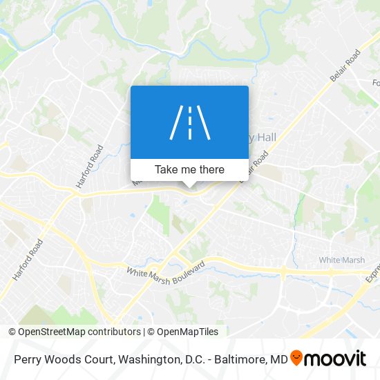 Perry Woods Court map