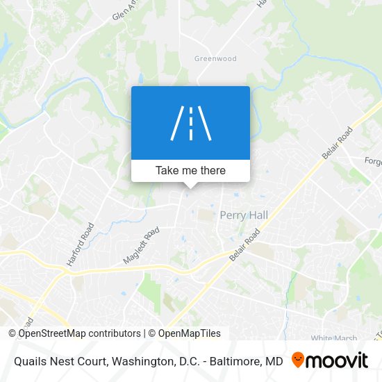 Quails Nest Court map