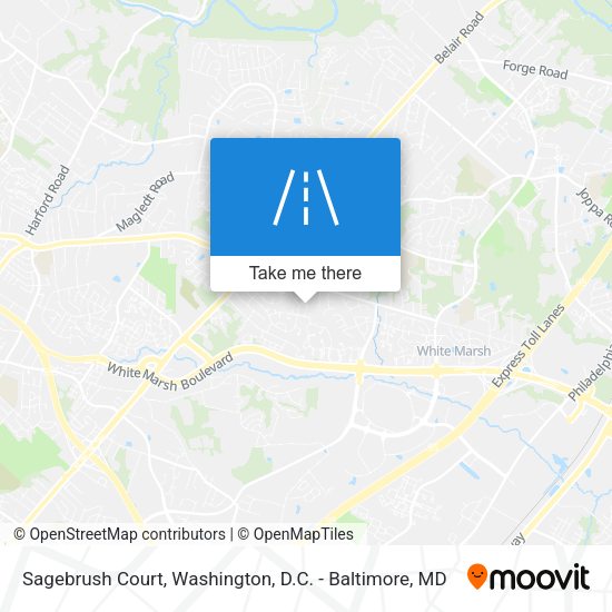 Sagebrush Court map