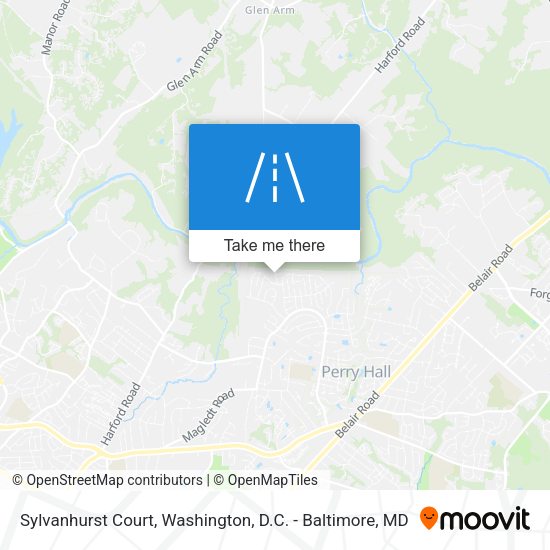 Sylvanhurst Court map
