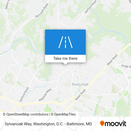 Sylvanoak Way map