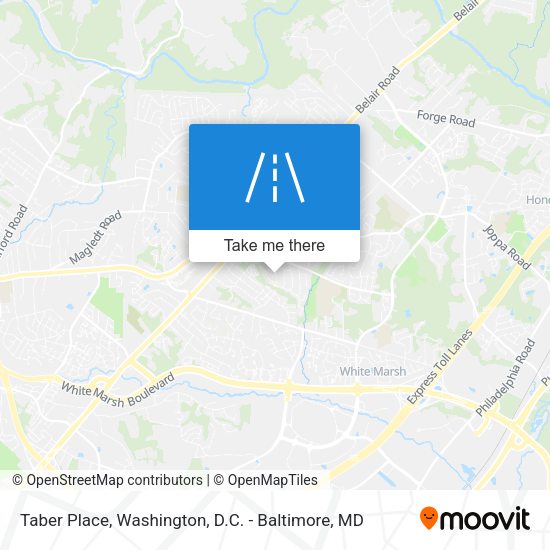 Mapa de Taber Place