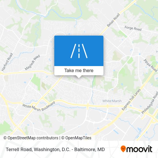 Terrell Road map
