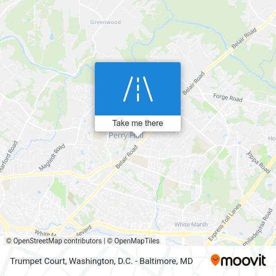 Trumpet Court map