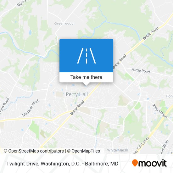 Twilight Drive map