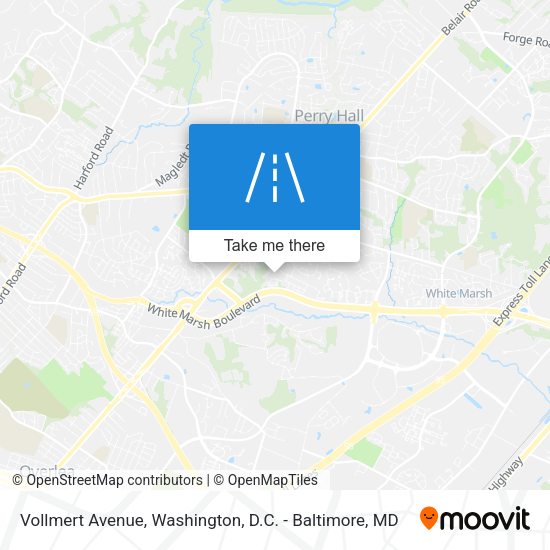 Mapa de Vollmert Avenue