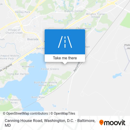 Mapa de Canning House Road