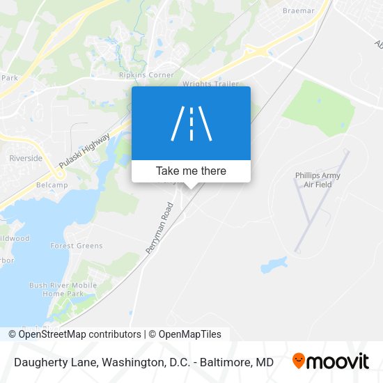 Daugherty Lane map