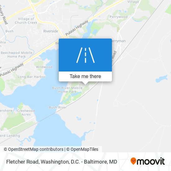 Fletcher Road map