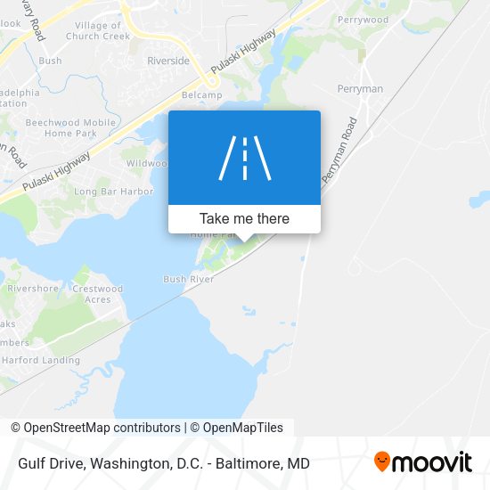 Mapa de Gulf Drive