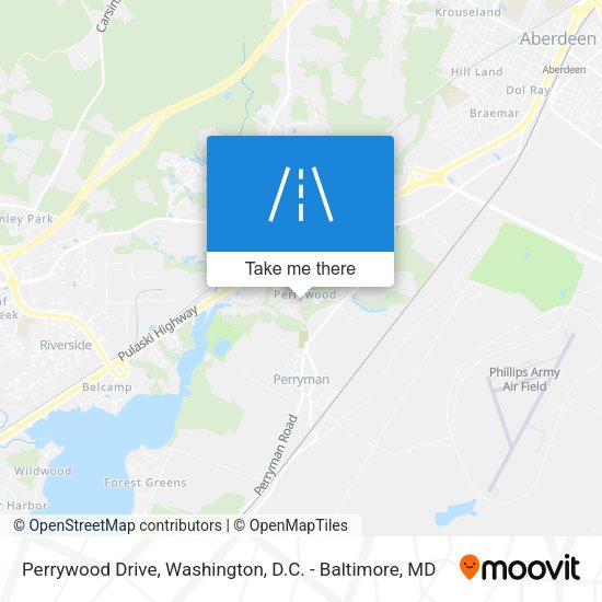 Perrywood Drive map