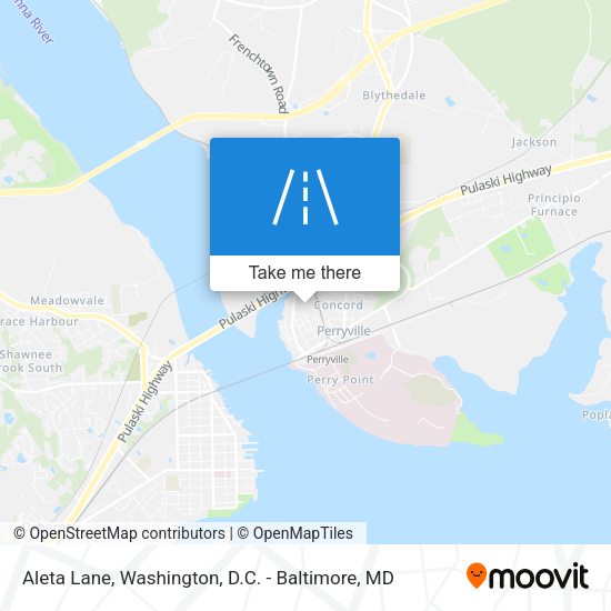 Mapa de Aleta Lane