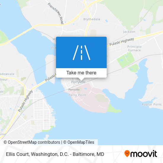Ellis Court map