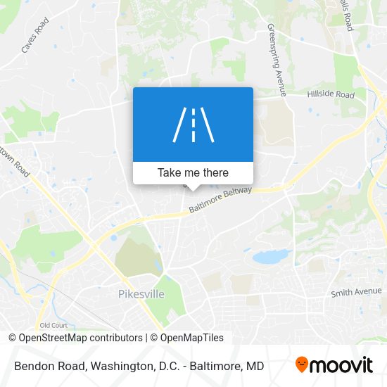 Bendon Road map