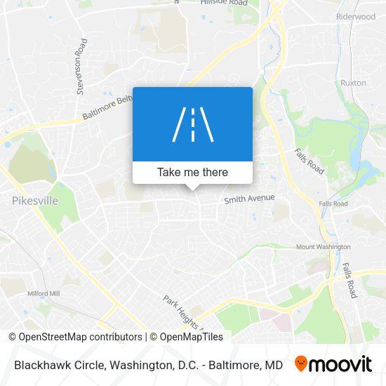Blackhawk Circle map