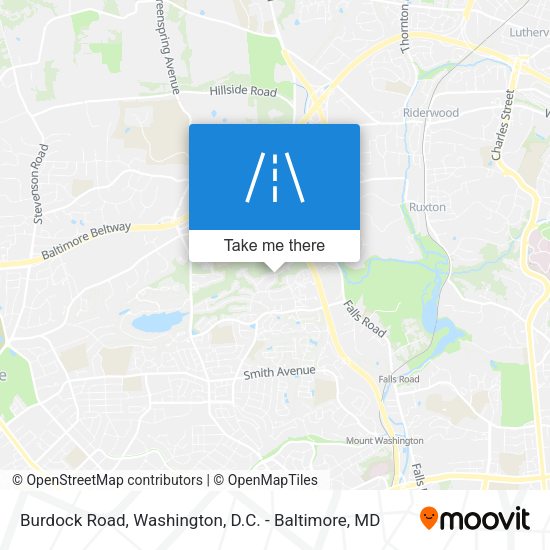 Burdock Road map