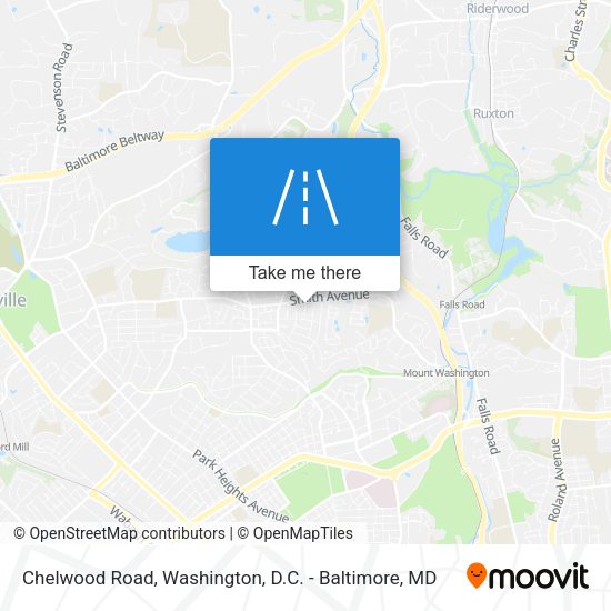 Chelwood Road map