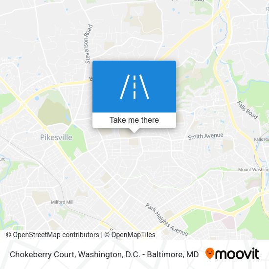 Chokeberry Court map