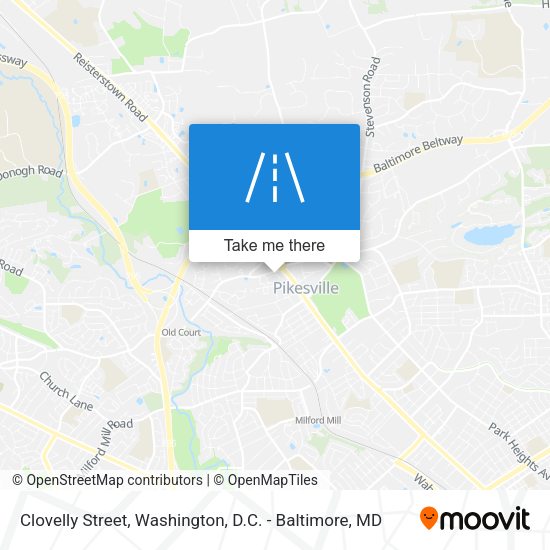 Clovelly Street map