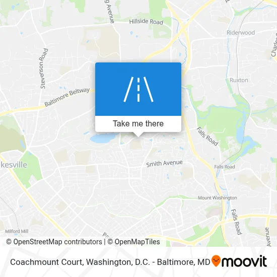 Coachmount Court map