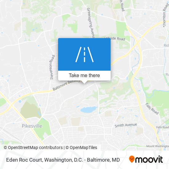 Eden Roc Court map