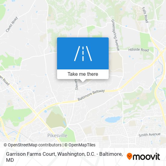 Garrison Farms Court map