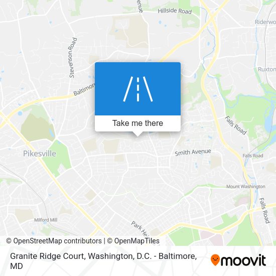 Granite Ridge Court map