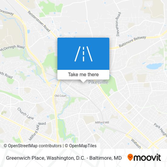 Greenwich Place map