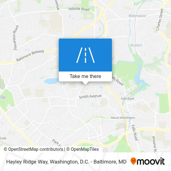 Hayley Ridge Way map