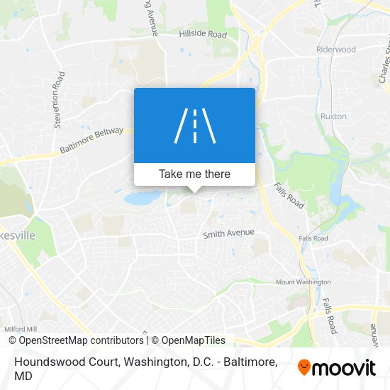 Houndswood Court map