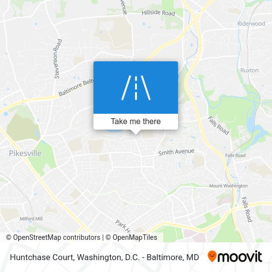 Huntchase Court map