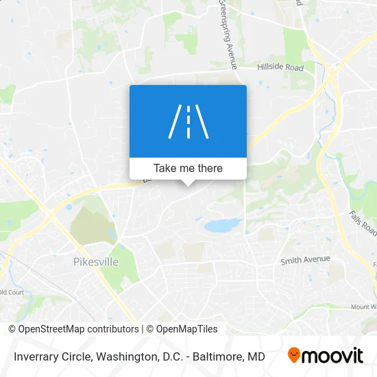 Inverrary Circle map