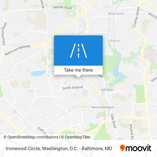 Ironwood Circle map