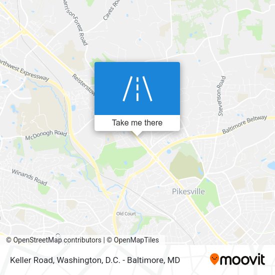 Keller Road map