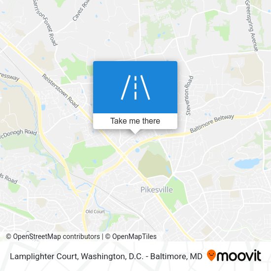Lamplighter Court map