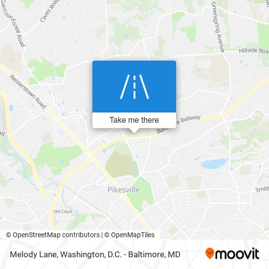Mapa de Melody Lane