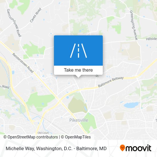 Michelle Way map