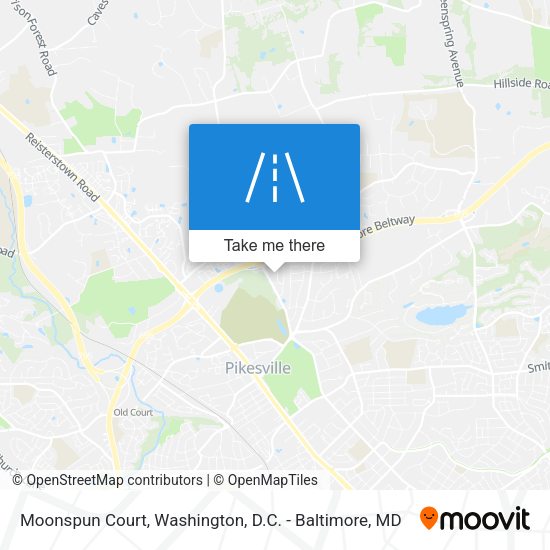 Moonspun Court map