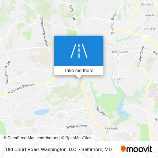 Mapa de Old Court Road