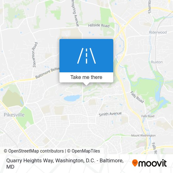 Mapa de Quarry Heights Way