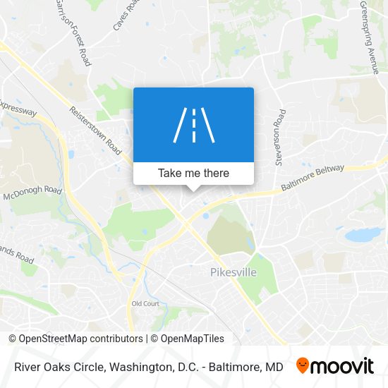 Mapa de River Oaks Circle