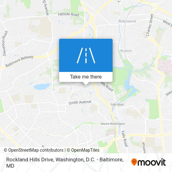 Rockland Hills Drive map