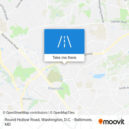 Mapa de Round Hollow Road