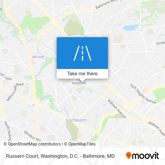 Russern Court map